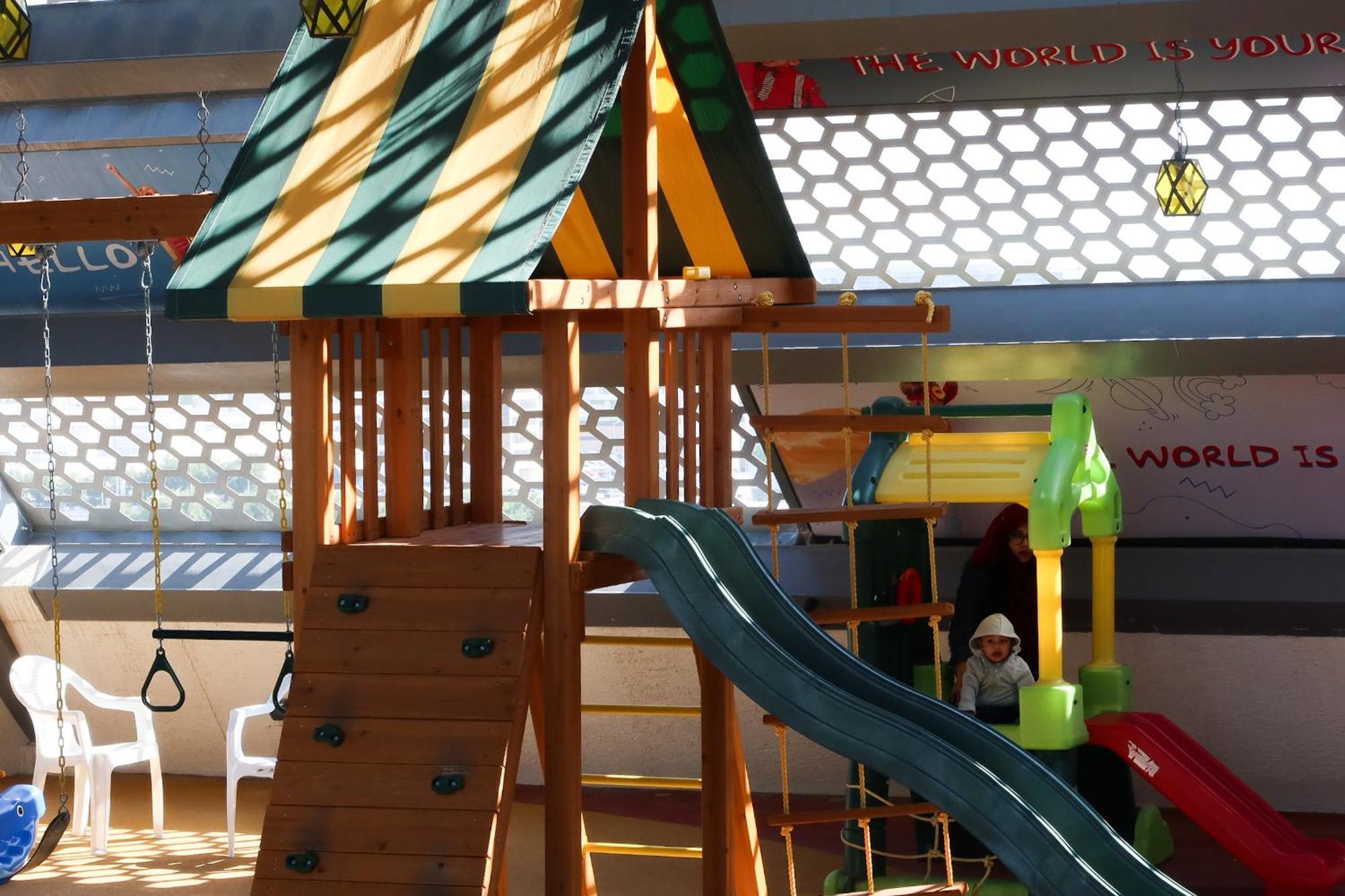 Steigenberger Residence Doha Exterior photo A playground in a shopping mall